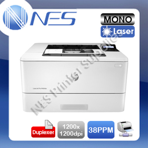 HP LaserJet Pro M404dn Network Mono Laser Printer+Duplex 38PPM W1A53A 2019
